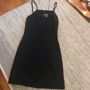 Simple black dress